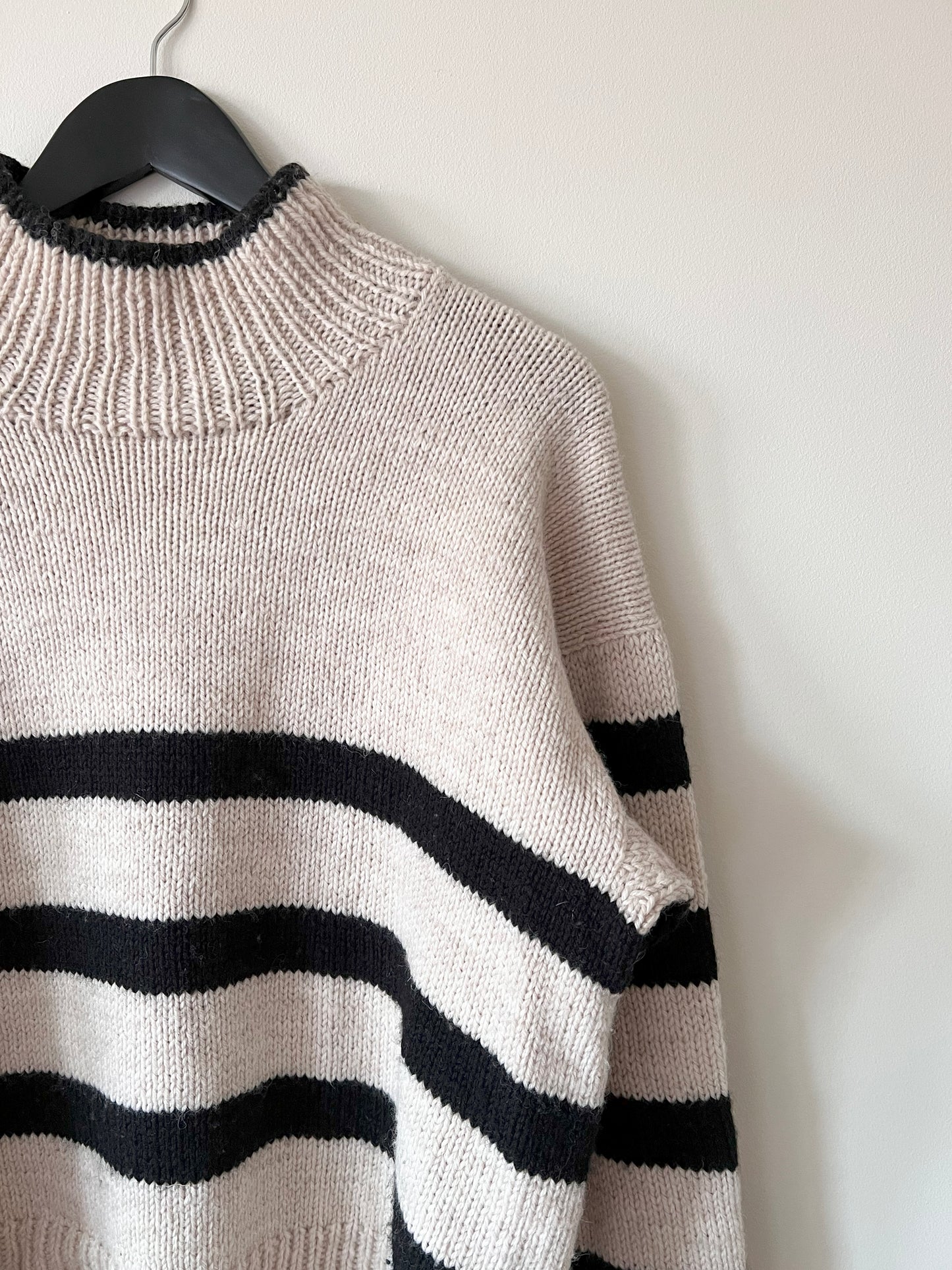 Sweater with stripes