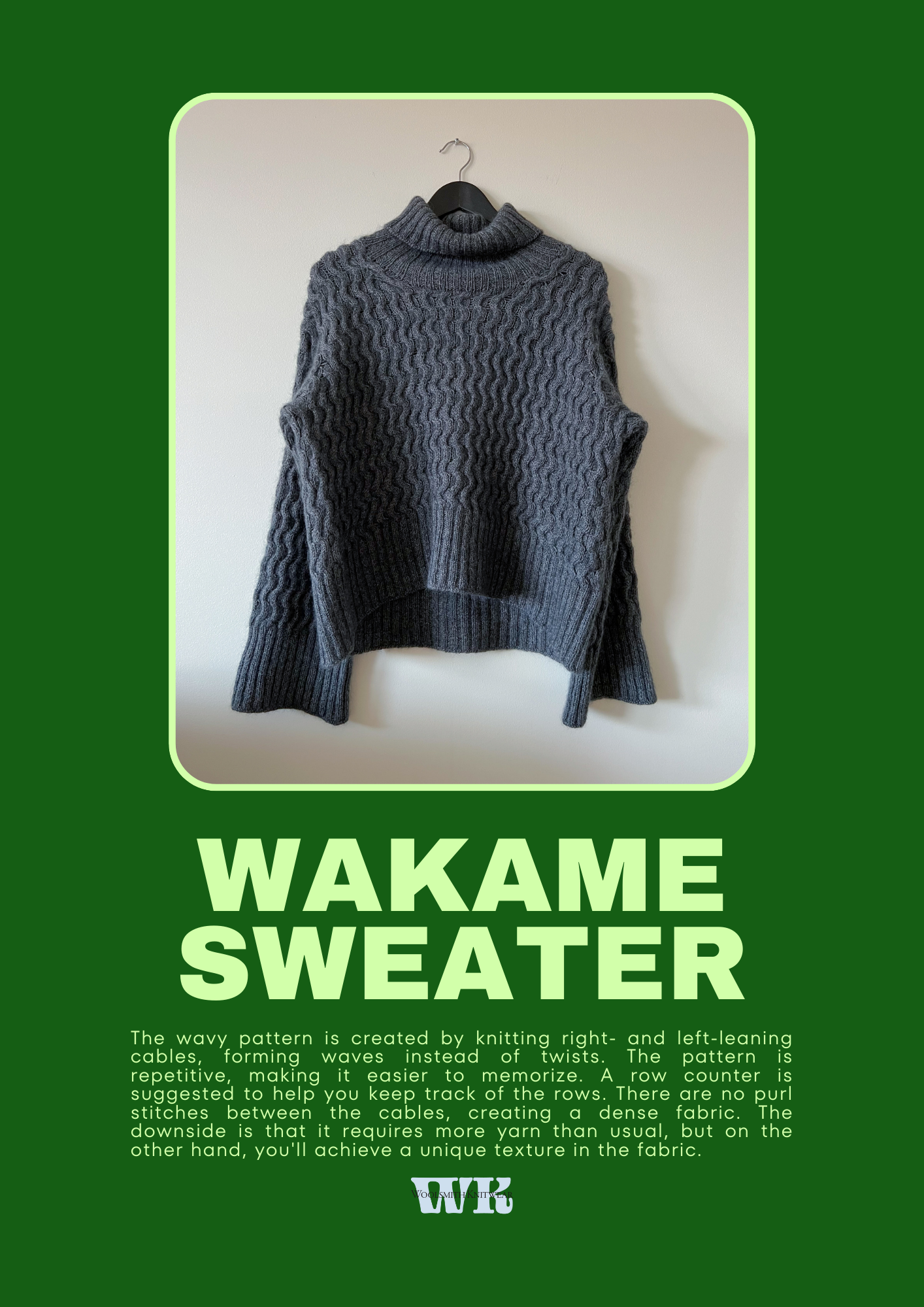 Wakame sweater – Woolsmith Knitwear
