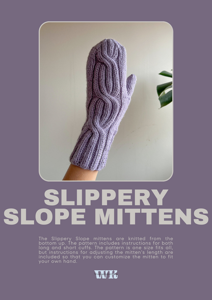 Slippery slope mittens