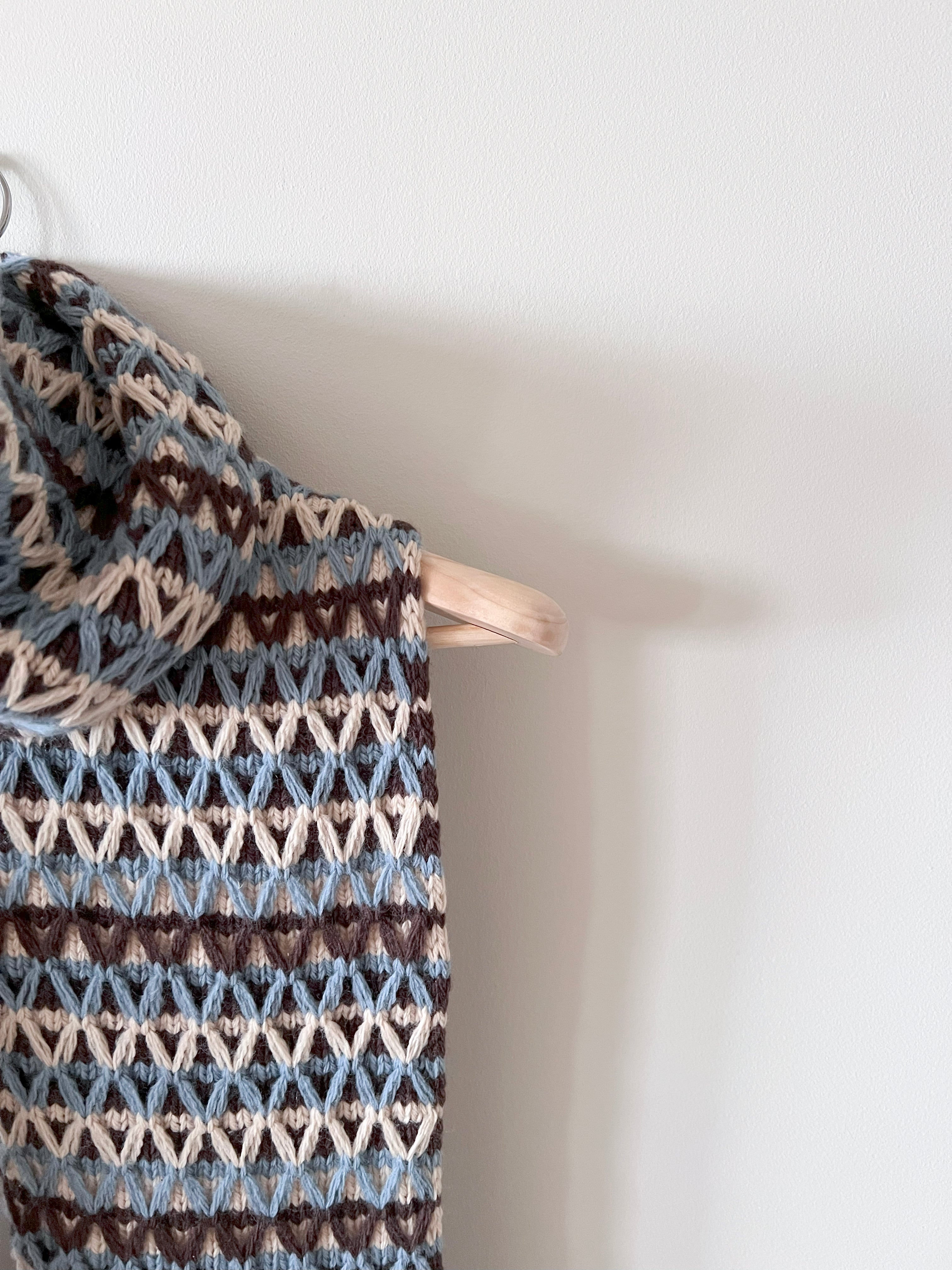 XOXO scarf – Woolsmith Knitwear
